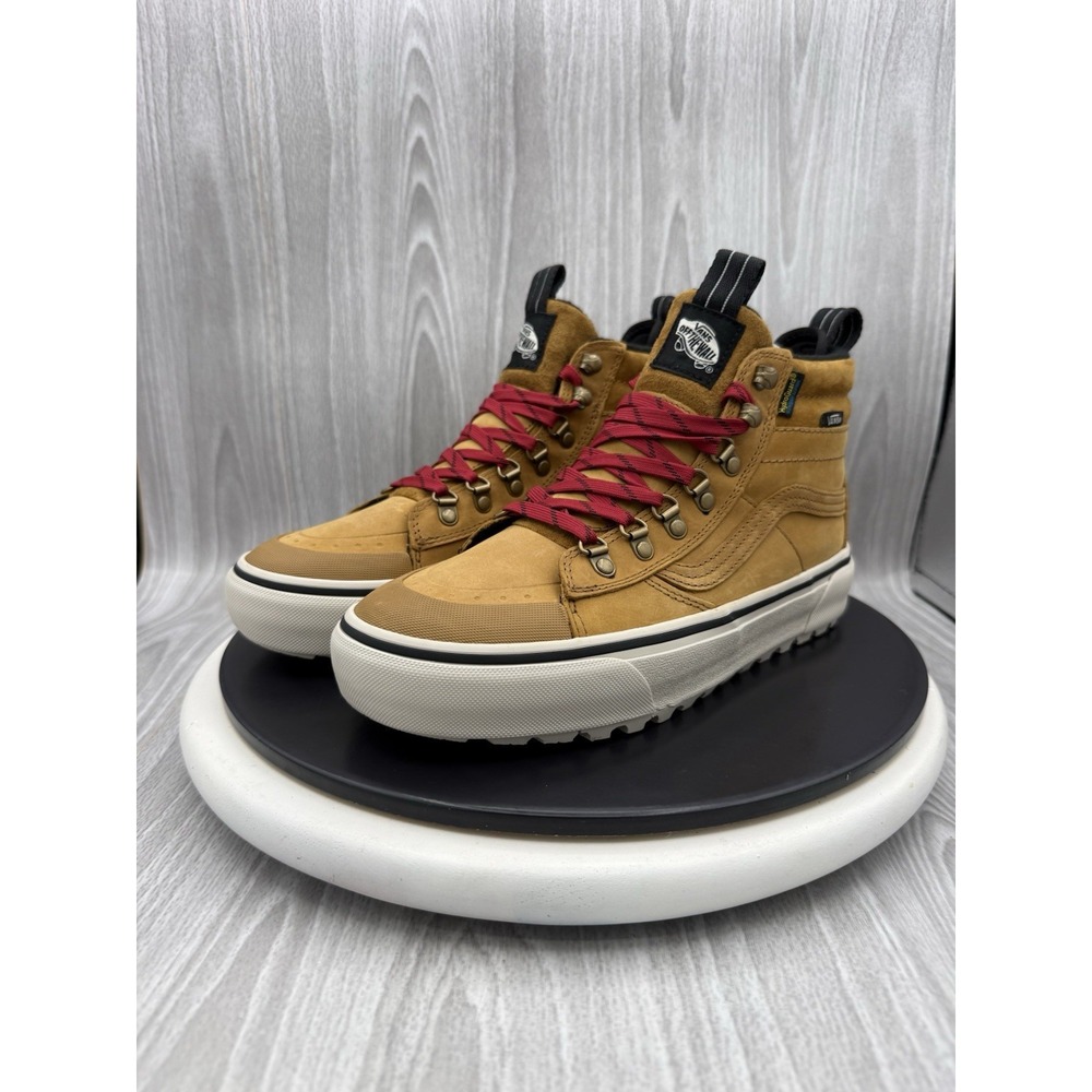 VANS Sk8-Hi DR MTE-2 Womens Size 8 Brown Insulated Waterproof Hiking Boots Shoes